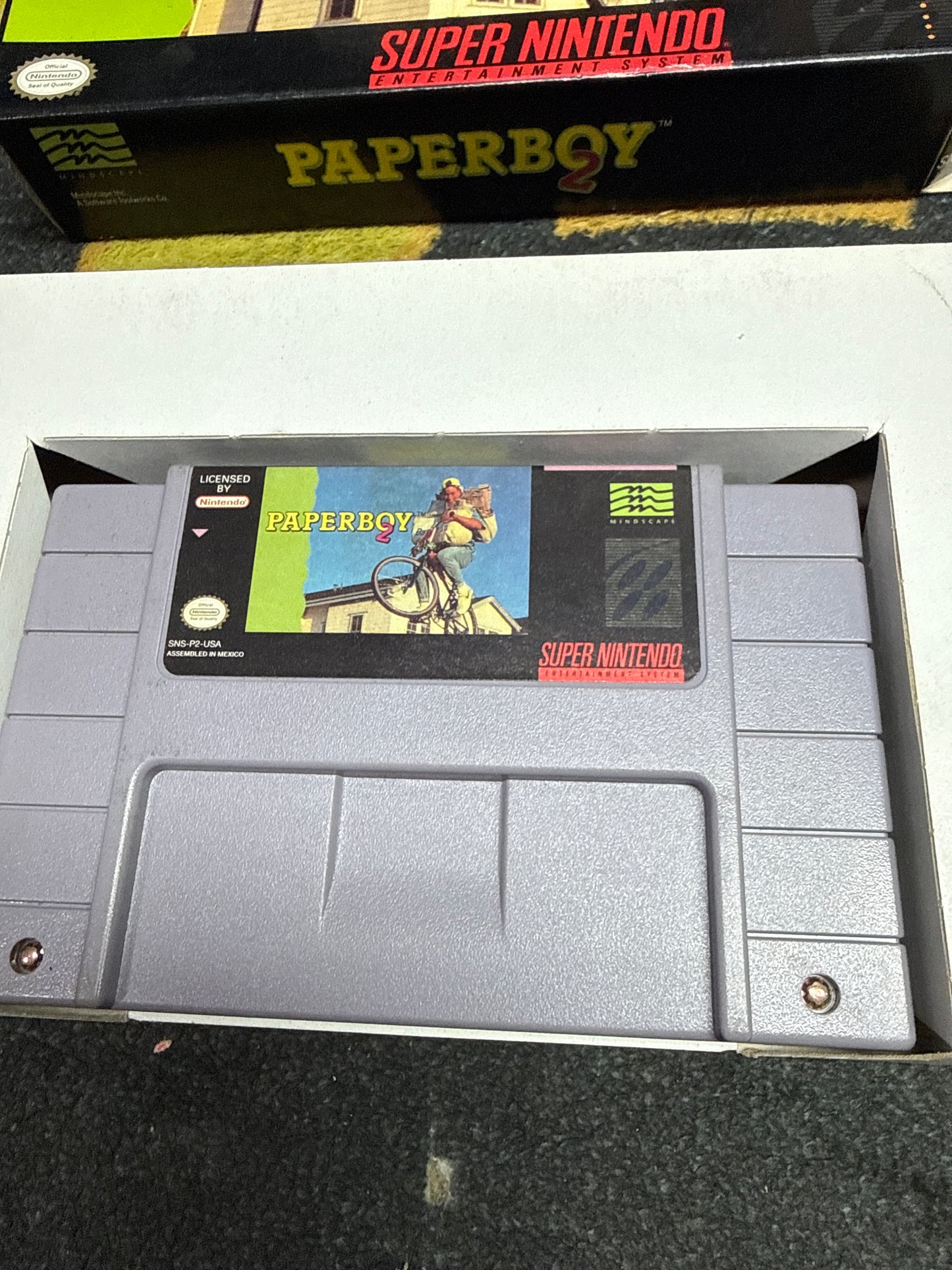Super Caesar’s Palace for Super Nintendo SNES (Used)