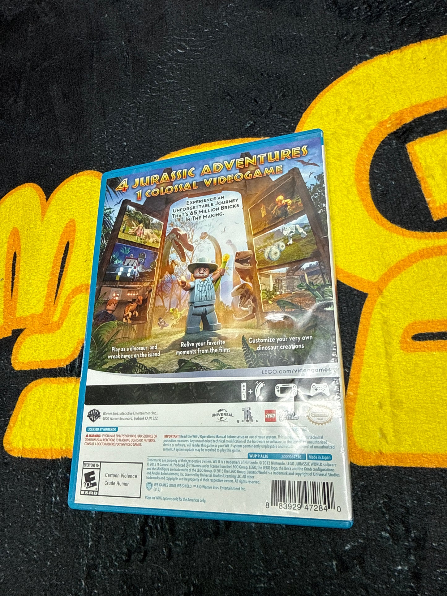 Lego Jurassic World for Nintendo WiiU (Used)