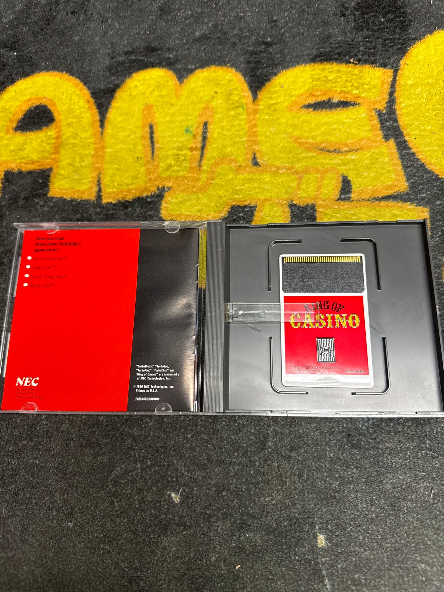 King of Casino for Turbografx 16 (Used)