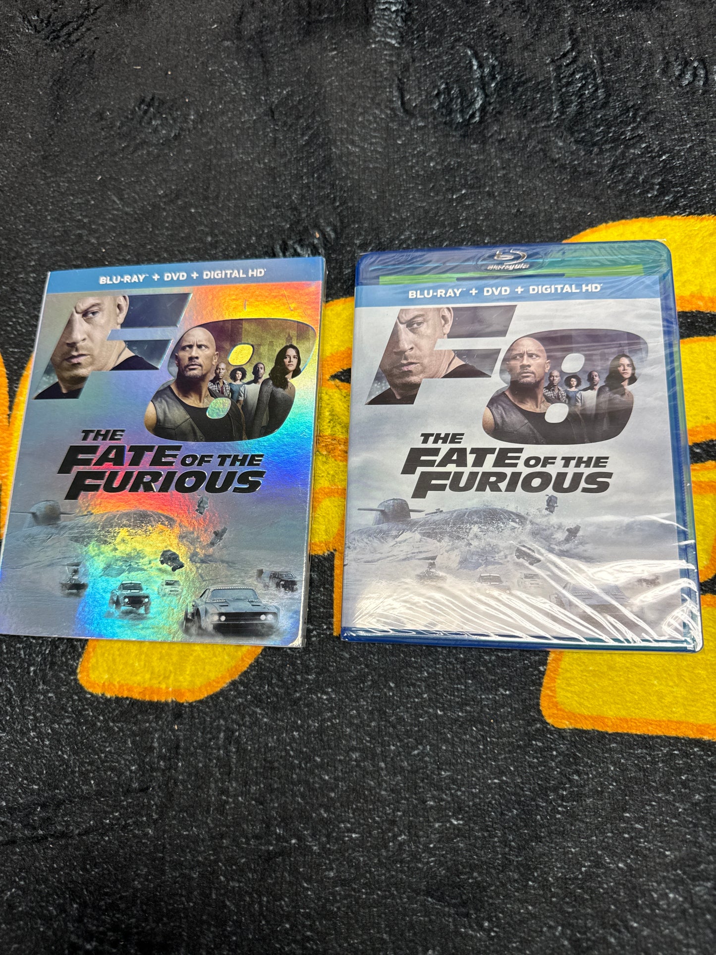 The Fate of the Furious with Slip Cover Blu Ray + DVD (New)