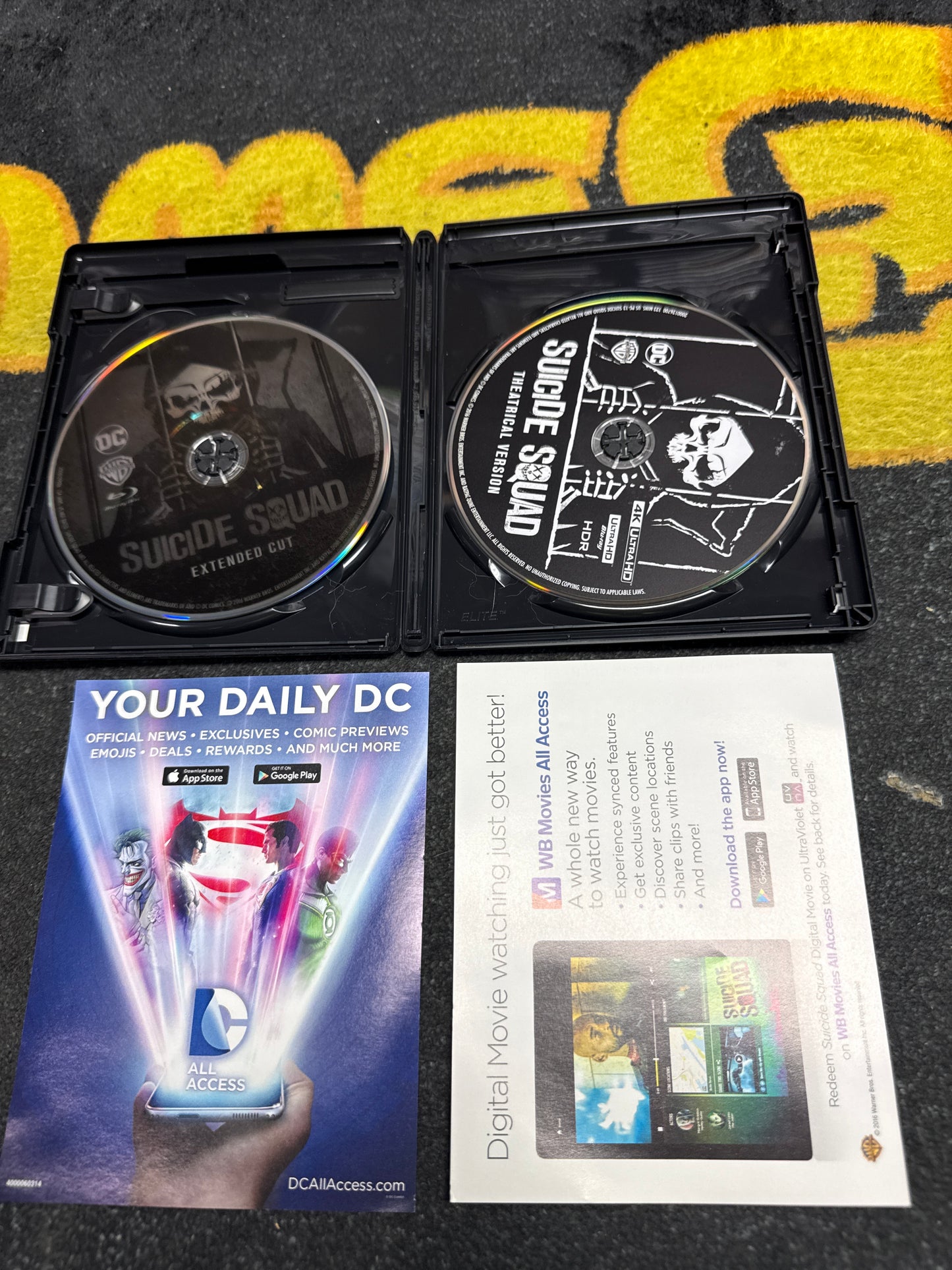 Suicide Squad 4K + Blu Ray (Used)