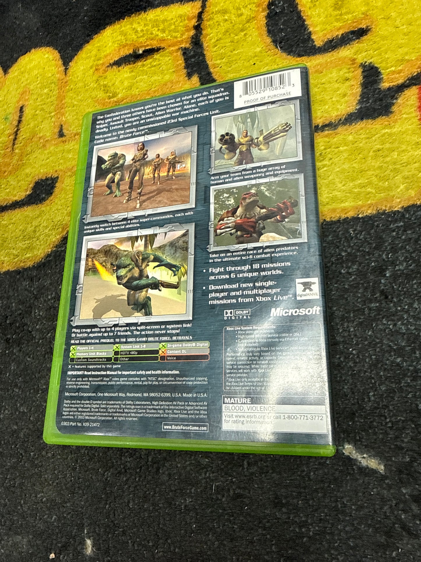 Brute Force for Microsoft Xbox (Used)