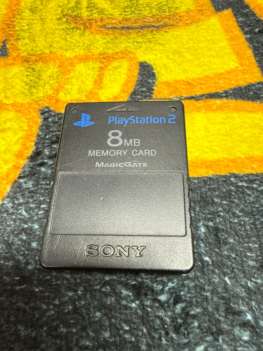 PlayStation 2 8MB Memory Card (Official Sony) (Used)