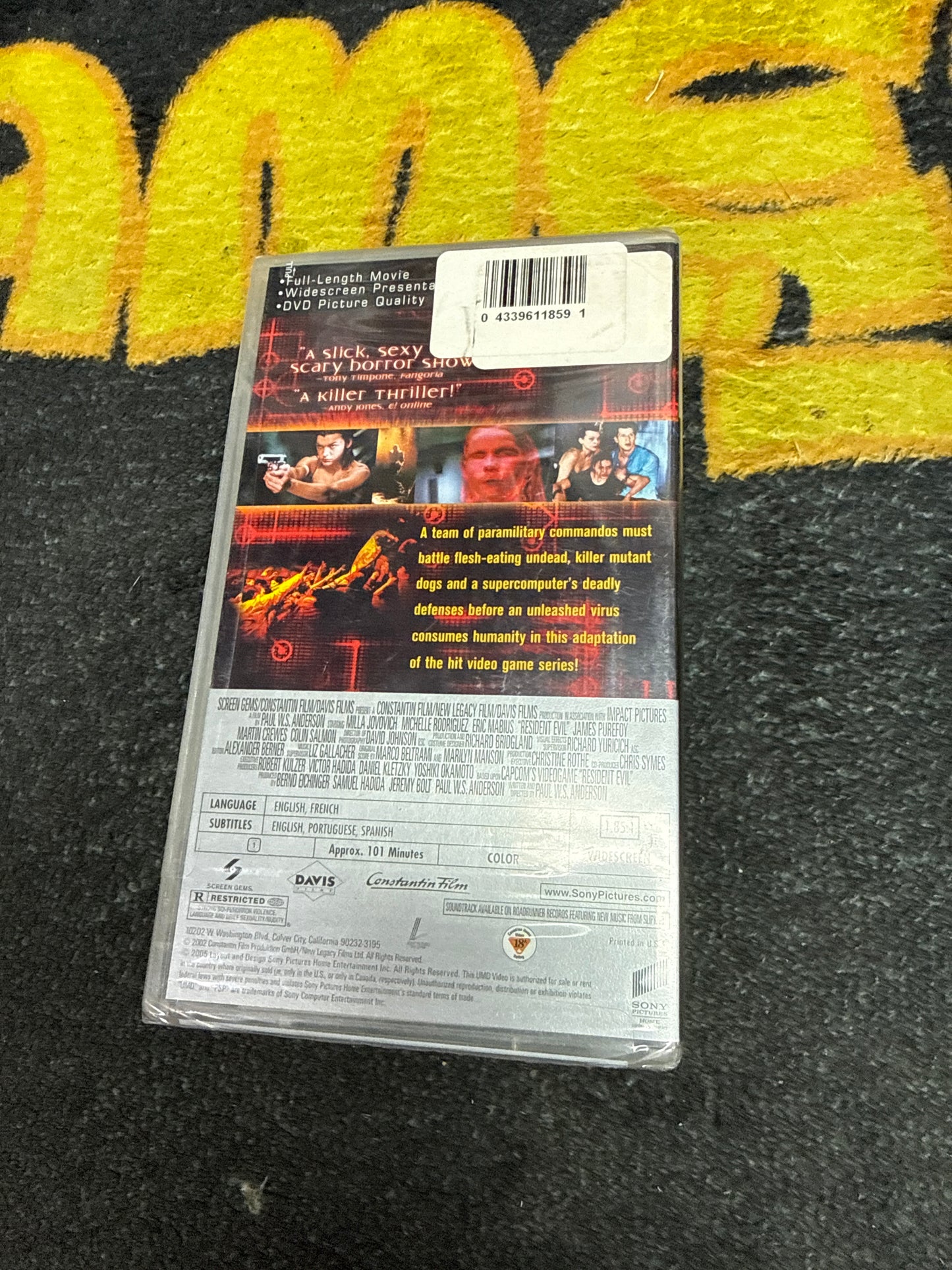 Resident Evil UMD for Sony PSP (New)