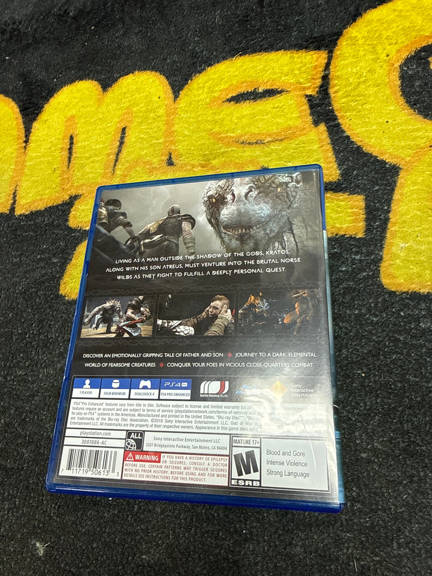 God of War for Sony PlayStation 4 (Used)