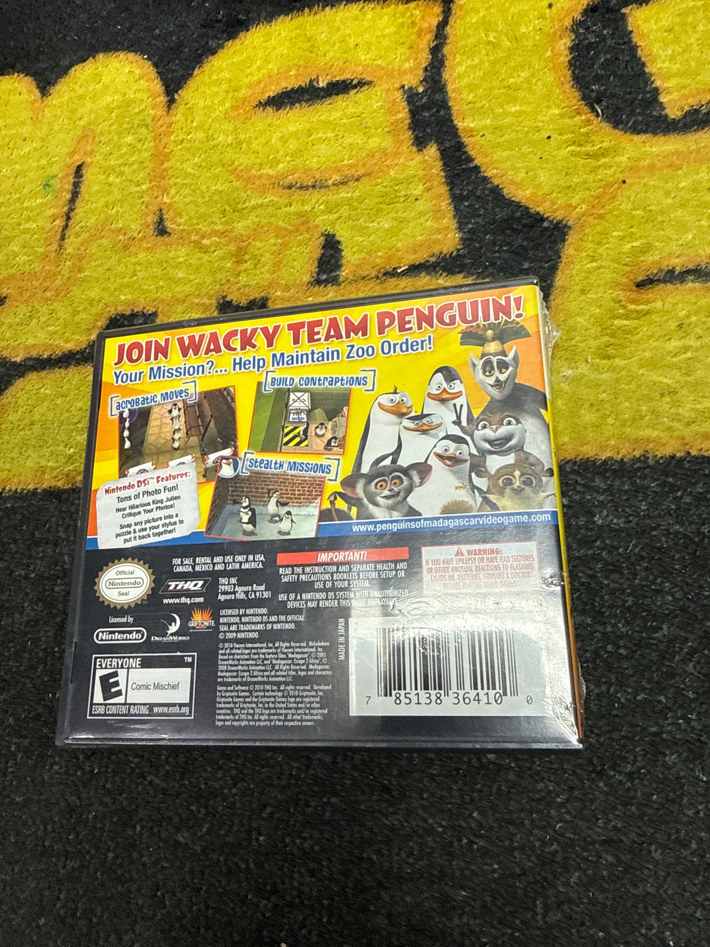The Penguins of Madagascar for Nintendo DS (New)