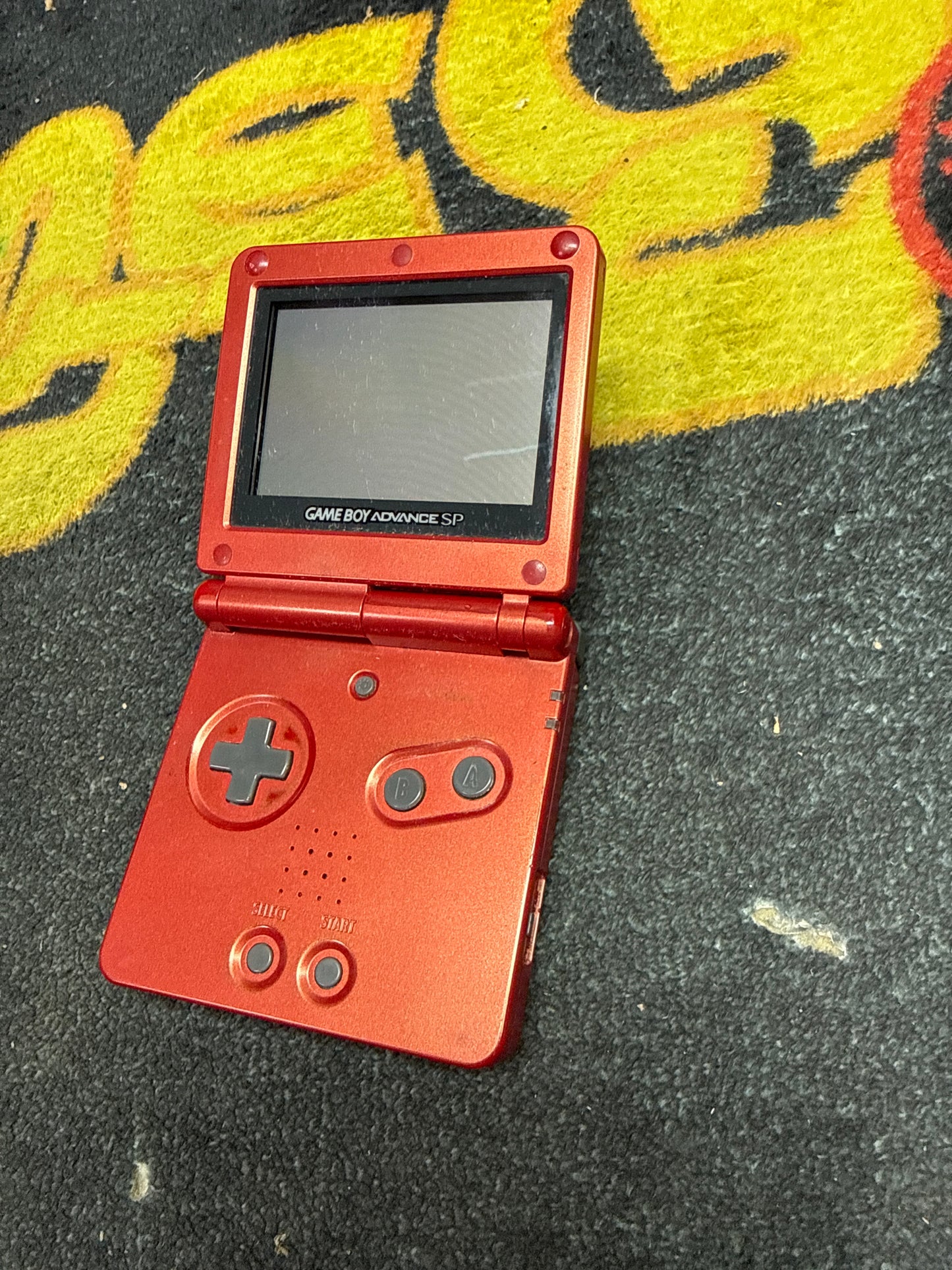 Gameboy Advance SP (Red) with New Battery (Used)
