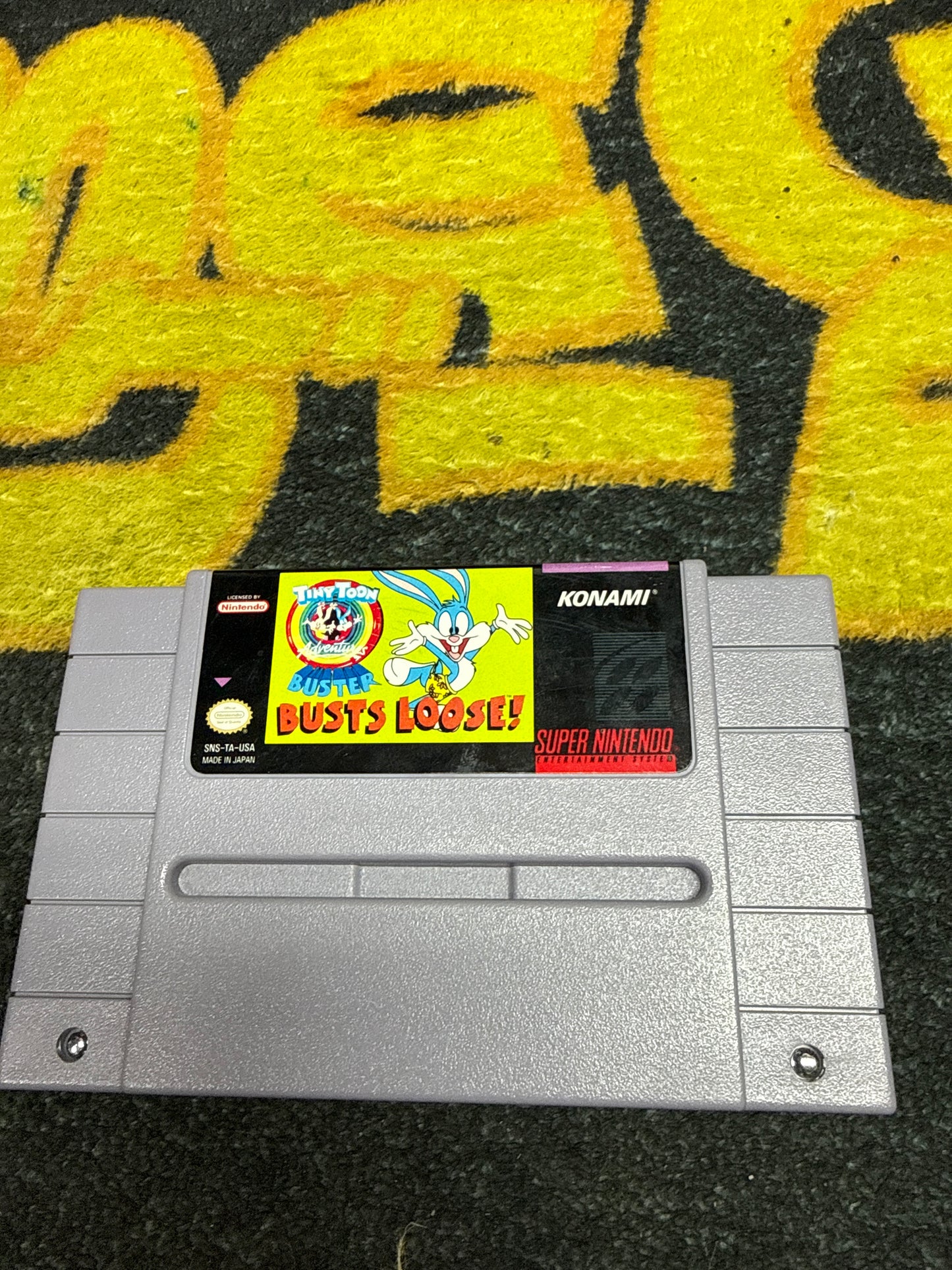 Tiny Toon Adventures Buster Busts Loose for Super Nintendo SNED (Used)