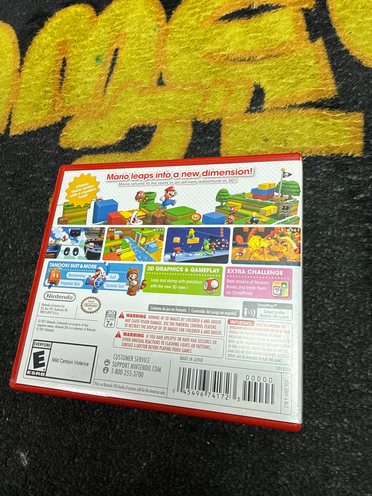 Super Mario 3D Land for Nintendo 3DS (Used)