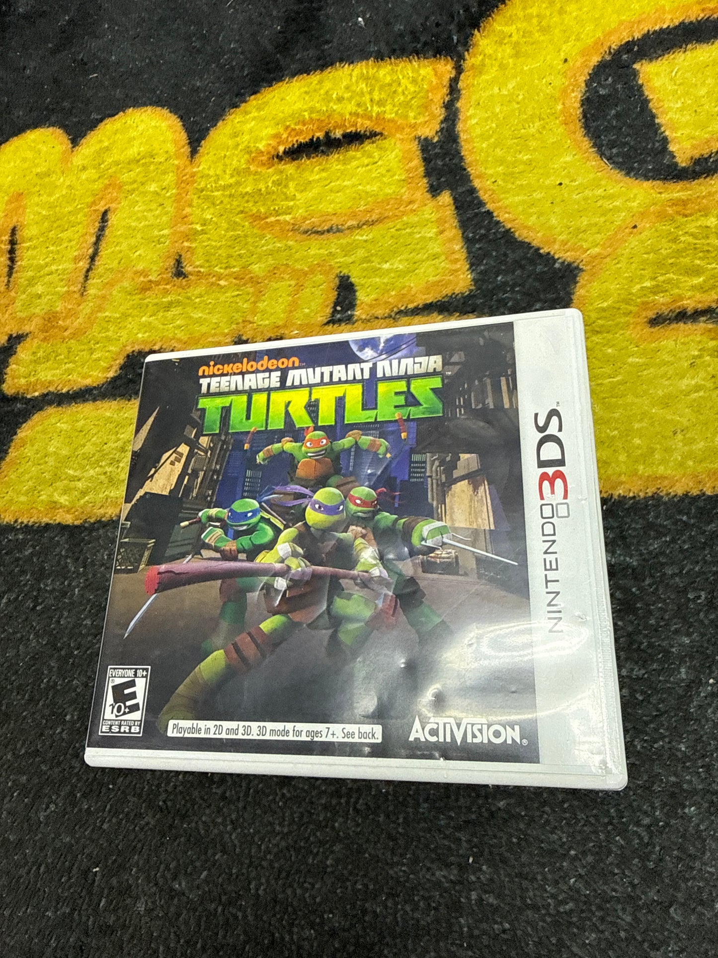 Teenage Mutant Ninja Turtles for Nintendo 3DS (Used) with inserts