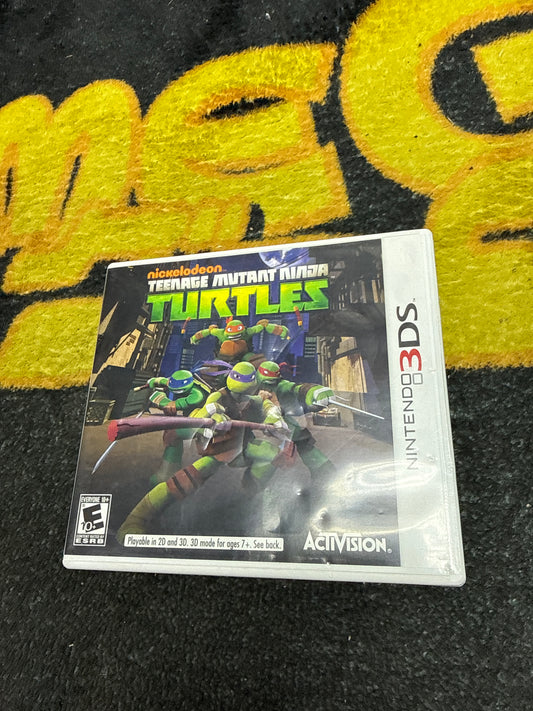 Teenage Mutant Ninja Turtles for Nintendo 3DS (Used) with inserts