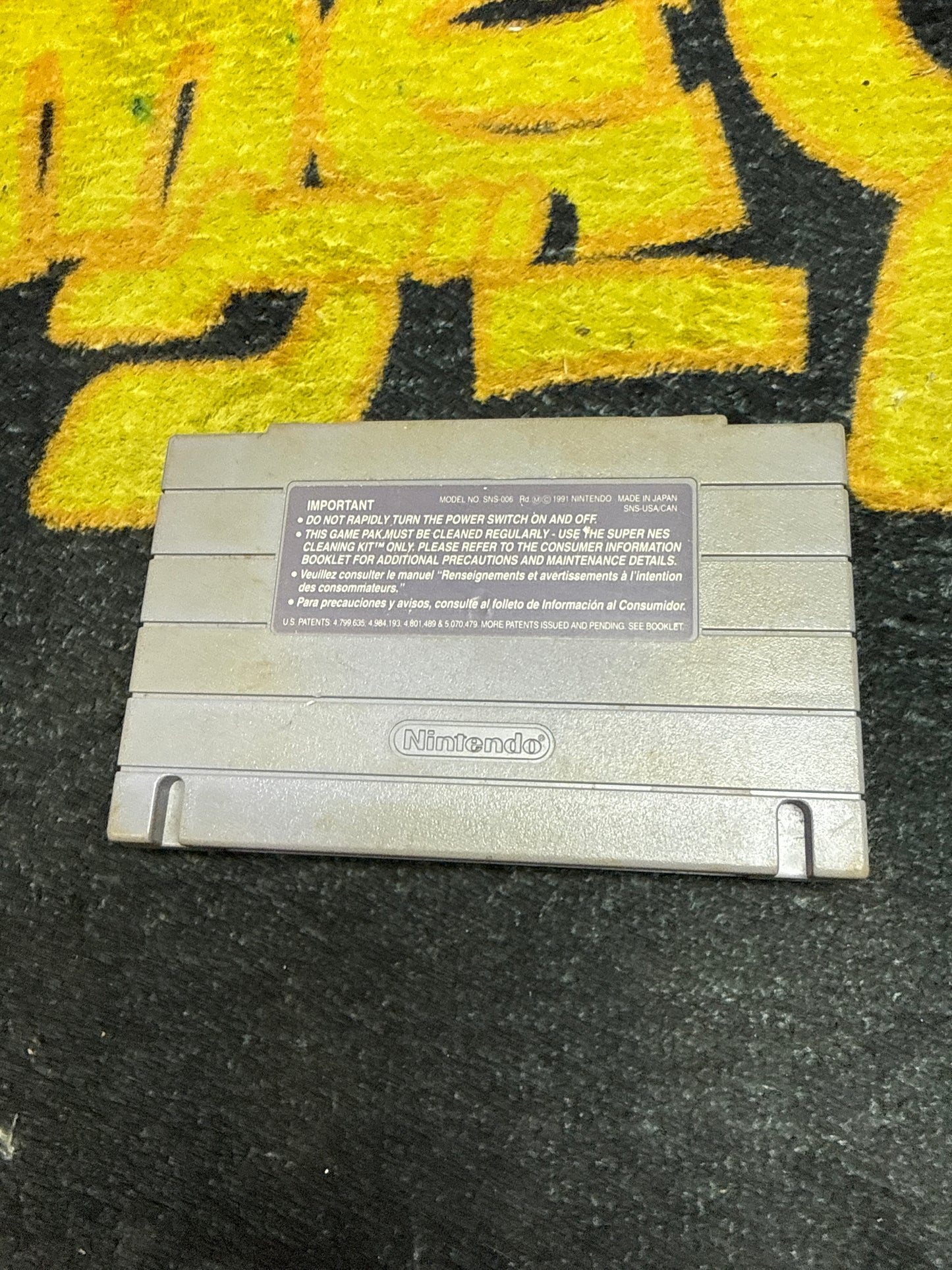 Top Gear for Super Nintendo SNES (Used)
