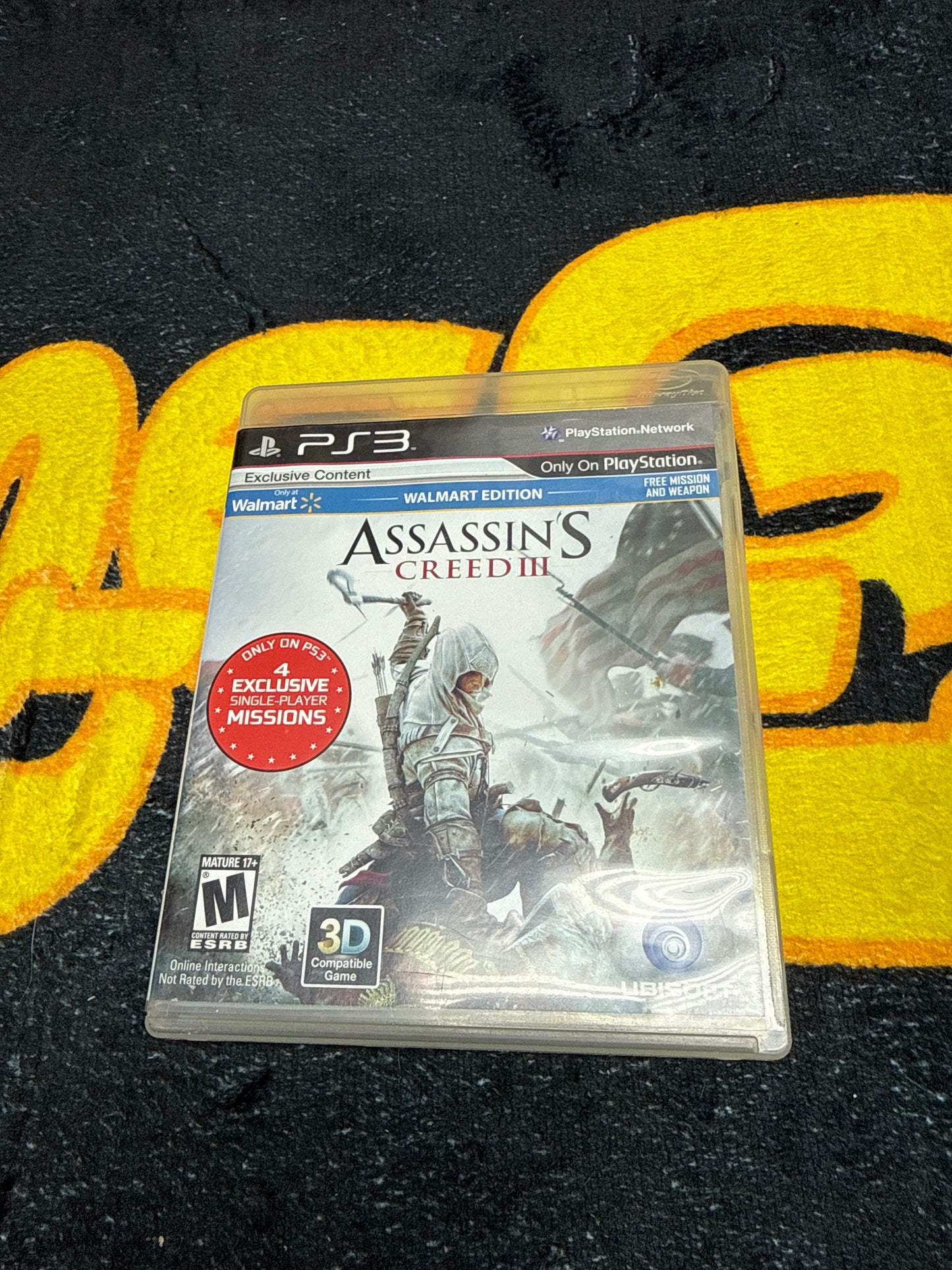 Assassins Creed III (Walmart Edition) for Sony PlayStation 3 (Used)