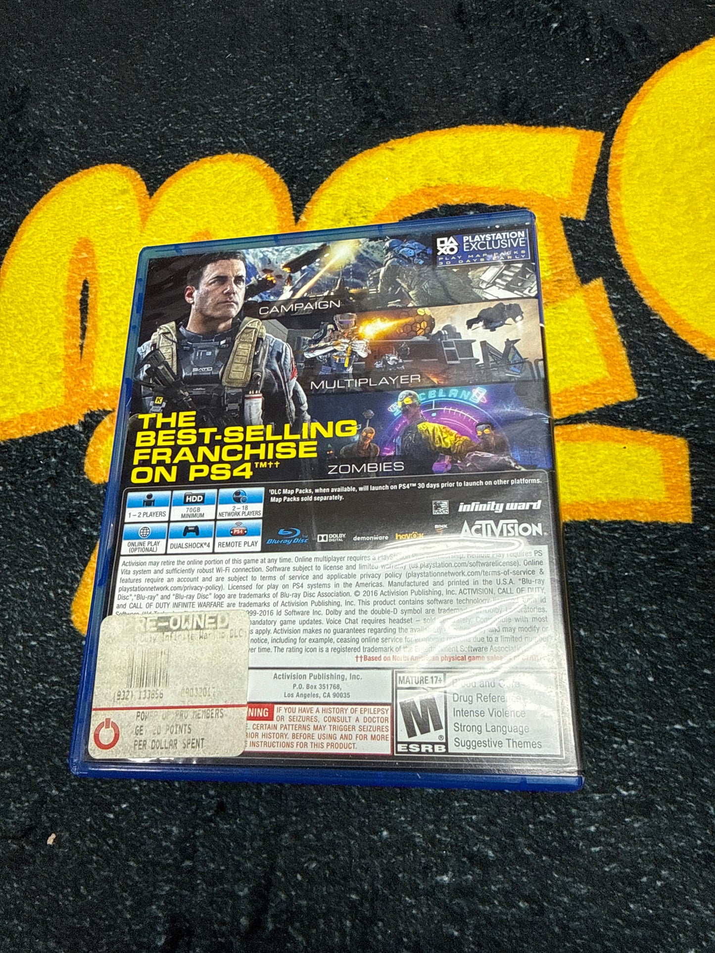Call of Duty Infinite Warfare for Sony PlayStation 4 (Used)