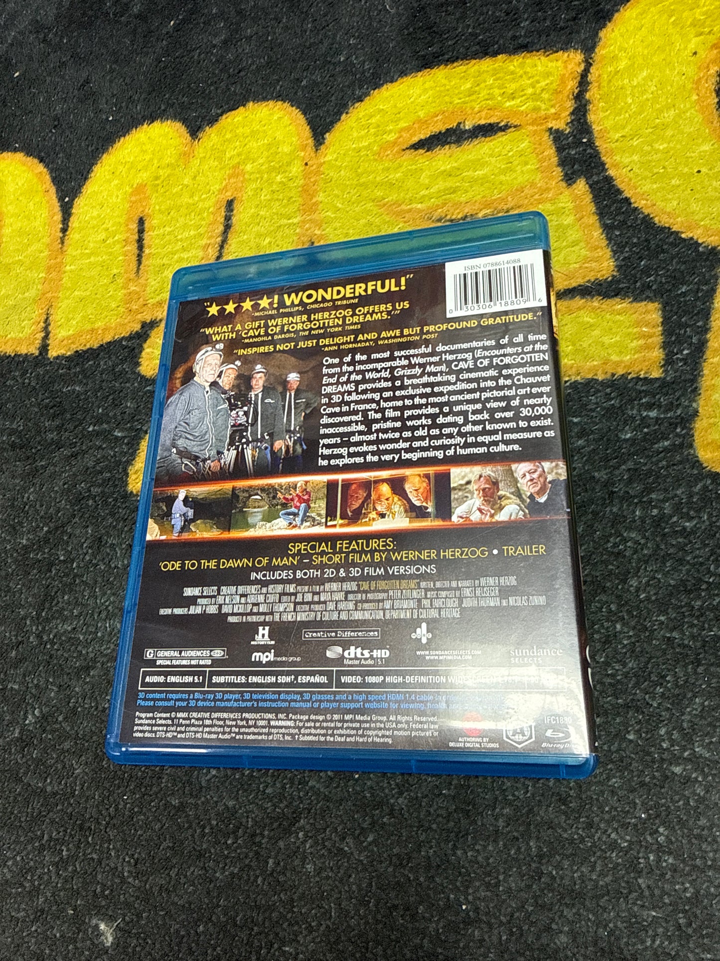 Cave of Forgotten Dreams 3D Blu Ray (Used)