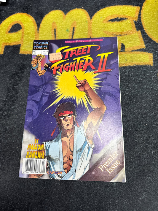 Street Fighter II #1 Tokuma Comics Premier Issue (Newsstand)