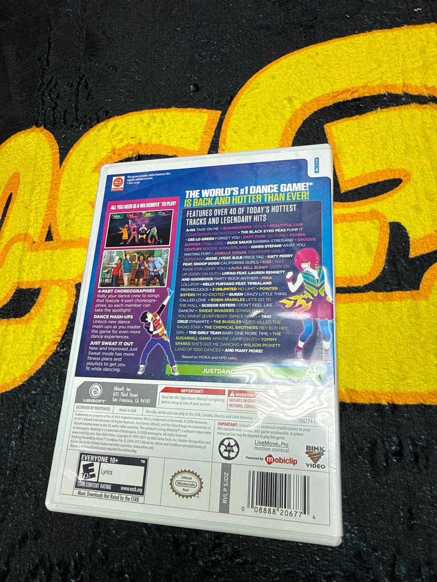 Just Dance 3 (Target Edition) for Nintendo Wii (Used)