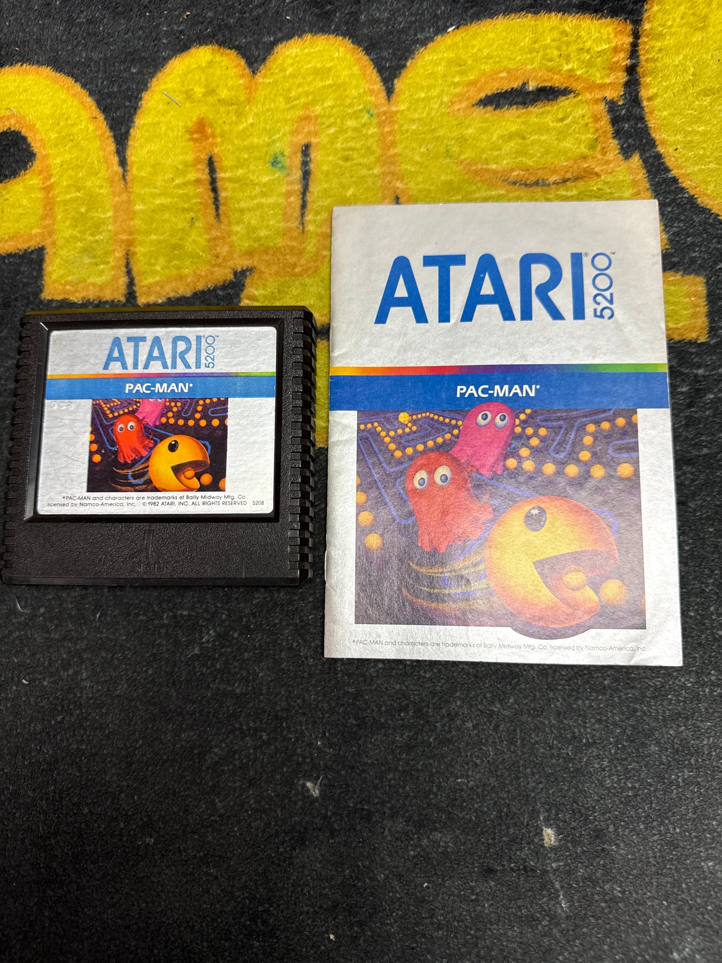 Pac-Man with Instructions for Atari 5200 (Used)