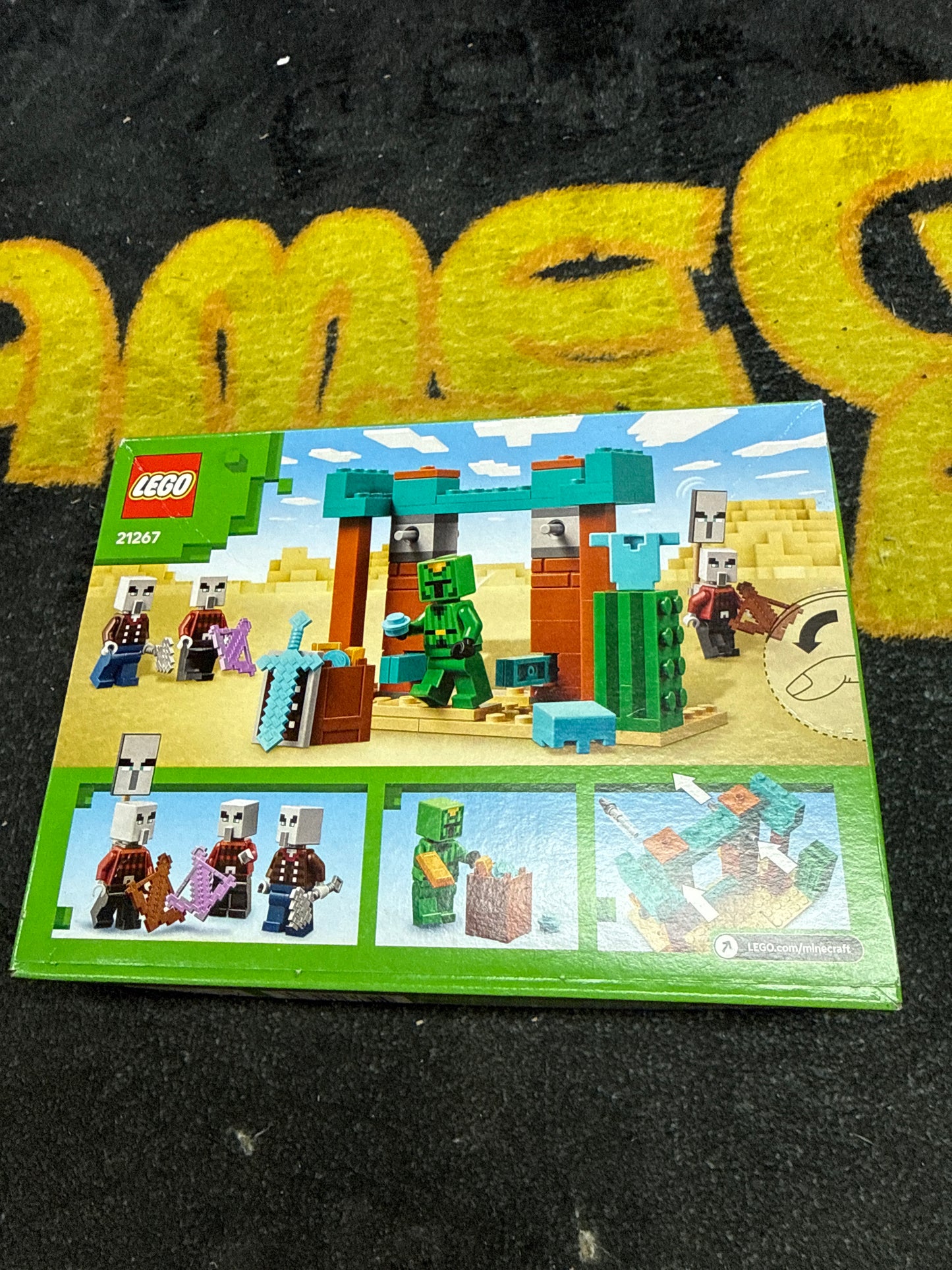 Minecraft The illager Desert Patrol Lego 21267 (New)