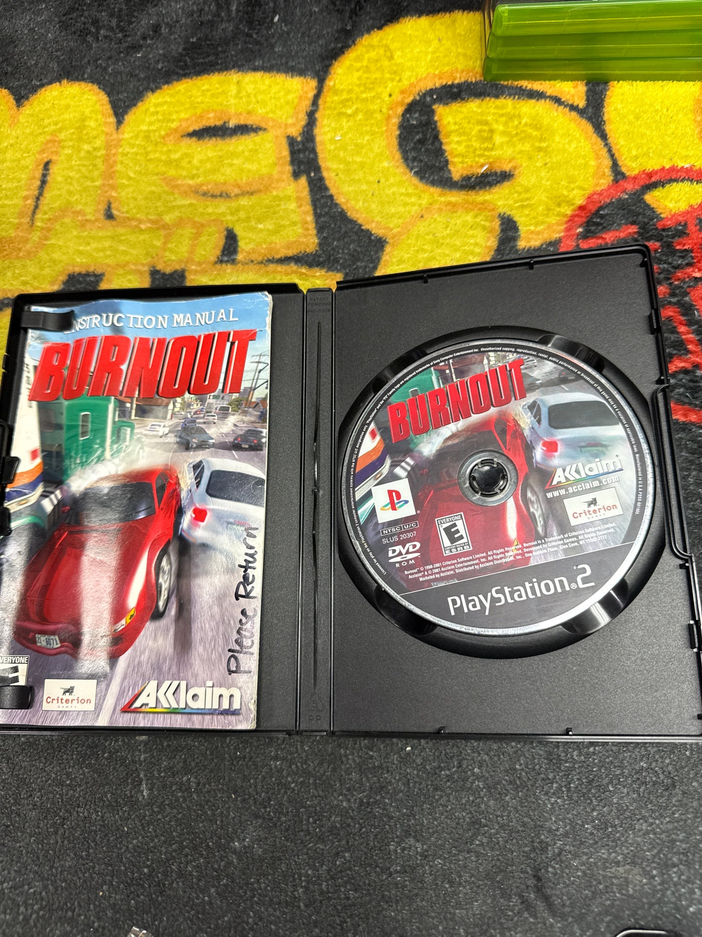 Burnout for Sony PlayStation 2 (Used)