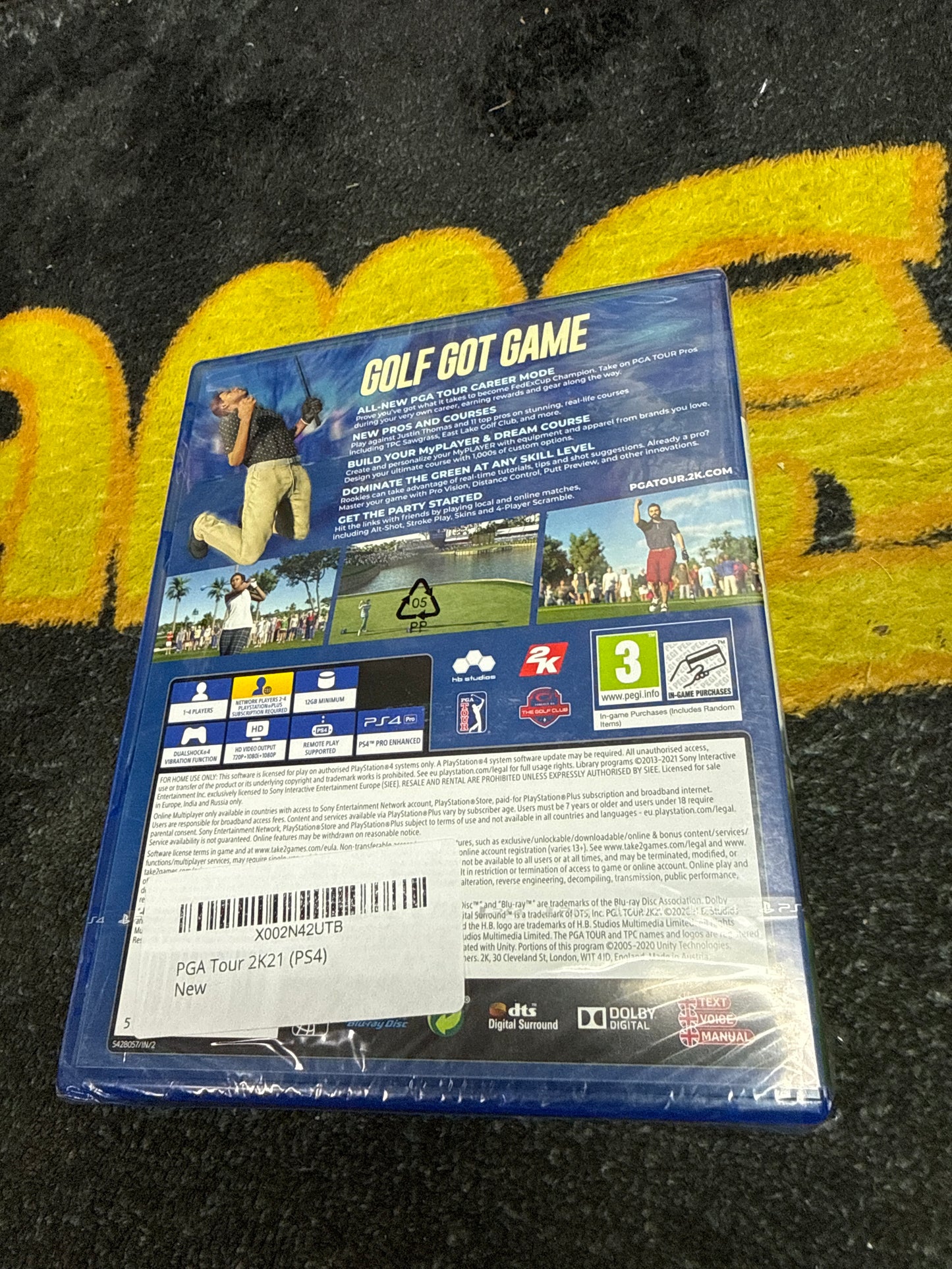 PGA Tour 2K21 (European) for Sony PlayStation 4 (New)