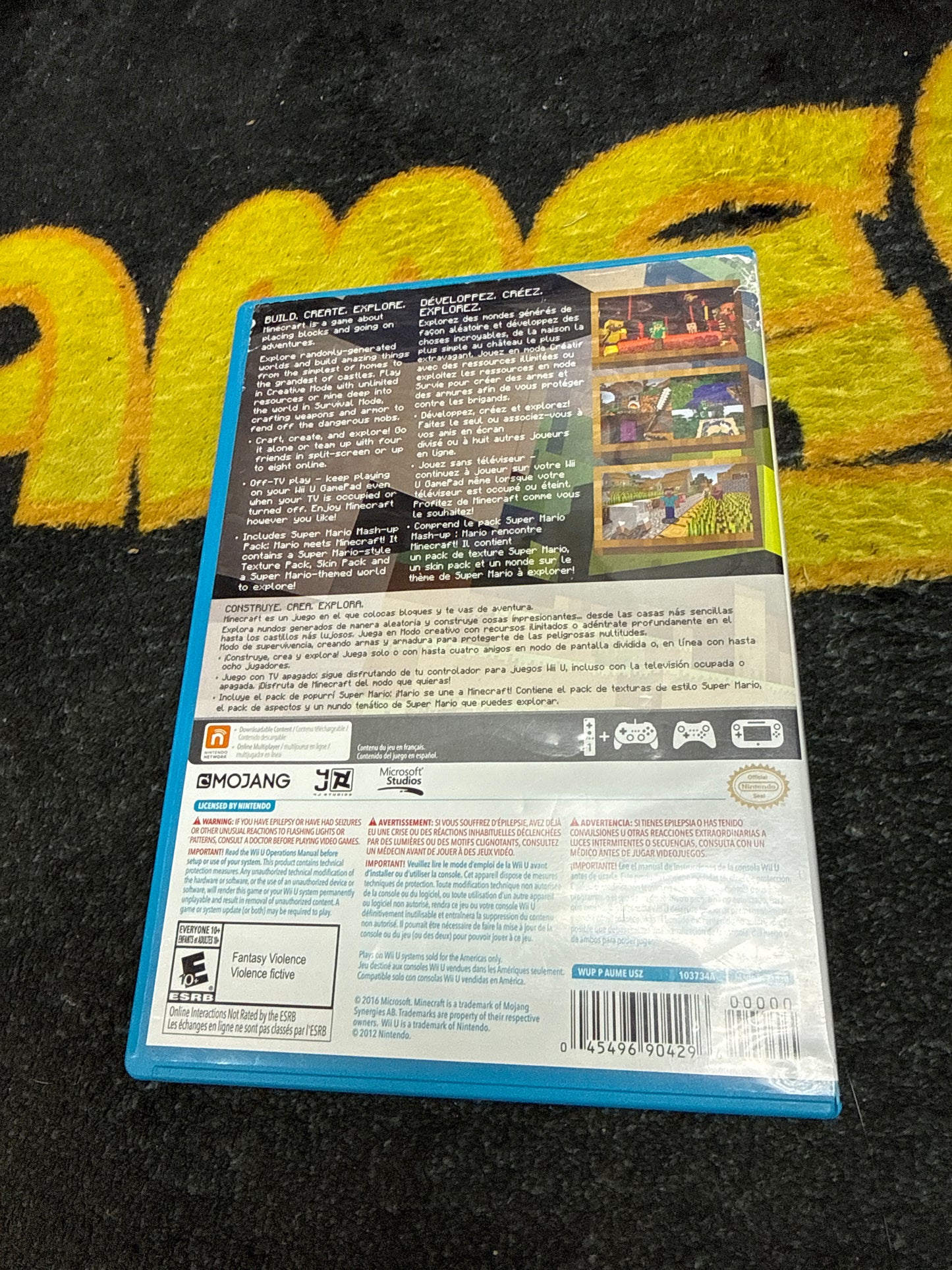 Minecraft WiiU Edition for Nintendo WiiU (Used)
