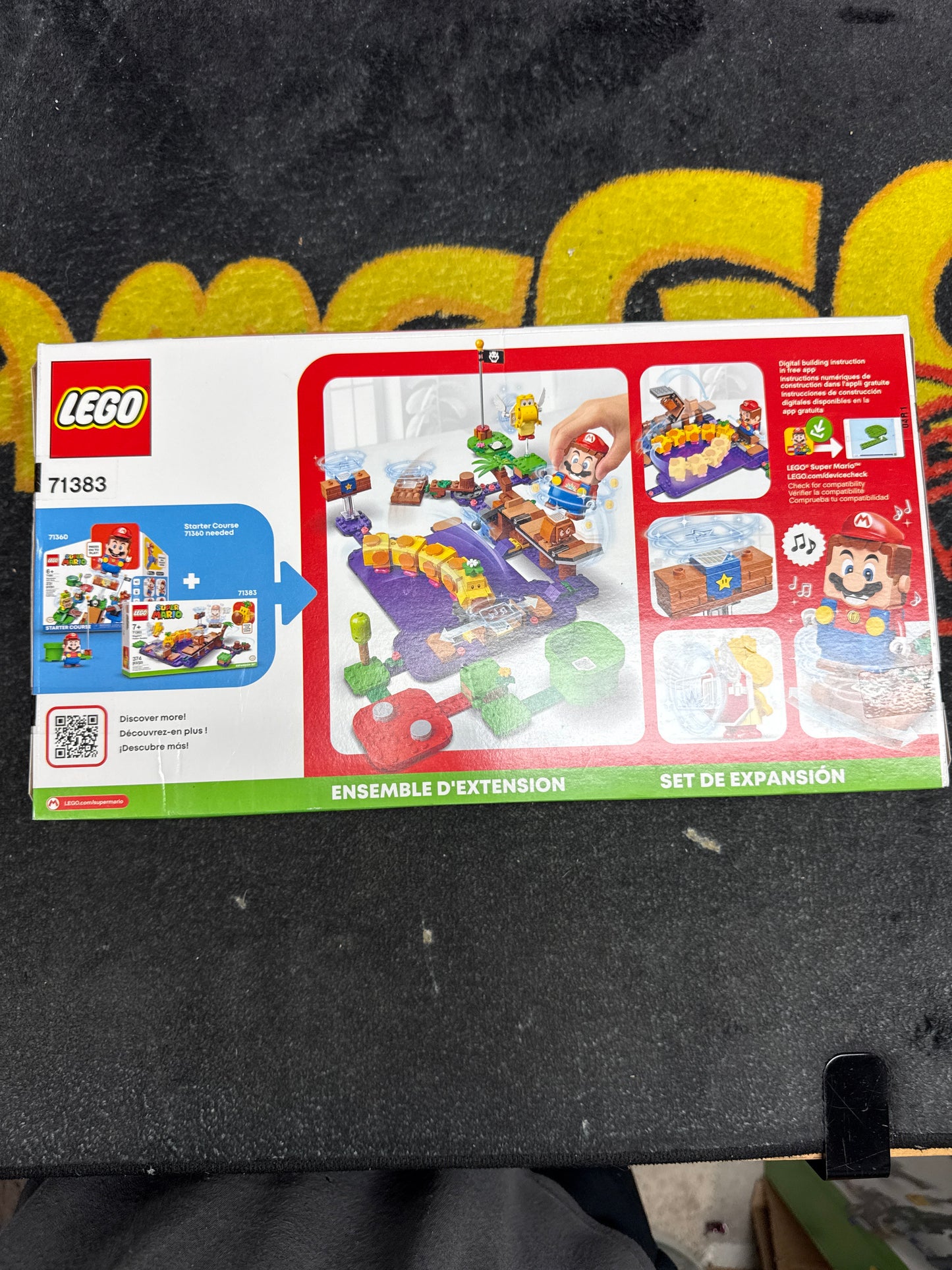 Super Mario Wiggler’s Poison Swamp Lego 71383 (New)