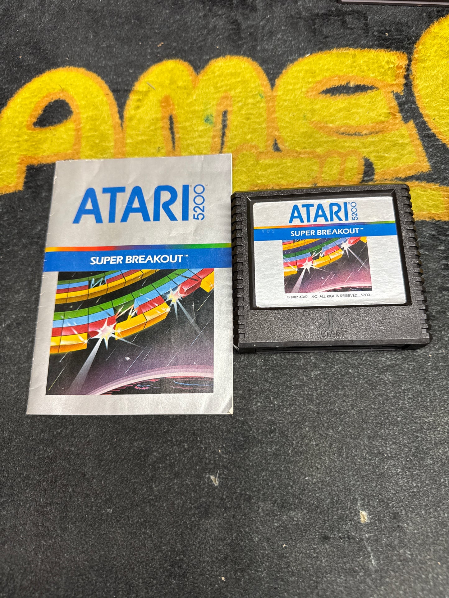 Super Breakout with Instructions for Atari 5200 (Used)