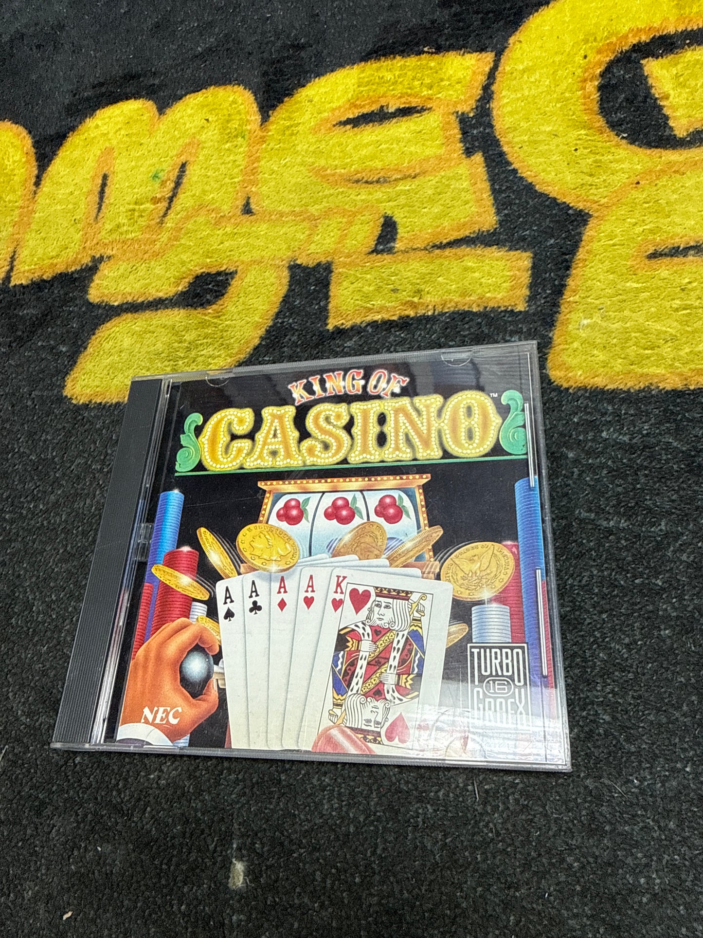 King of Casino for Turbografx 16 (Used)