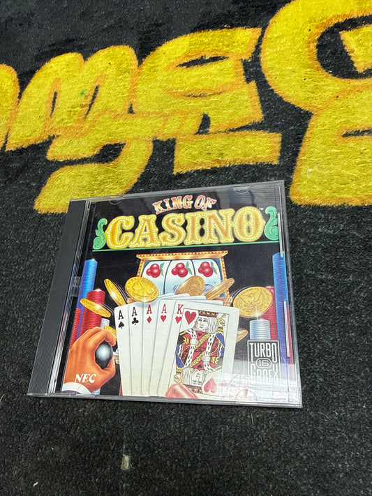 King of Casino for Turbografx 16 (Used)
