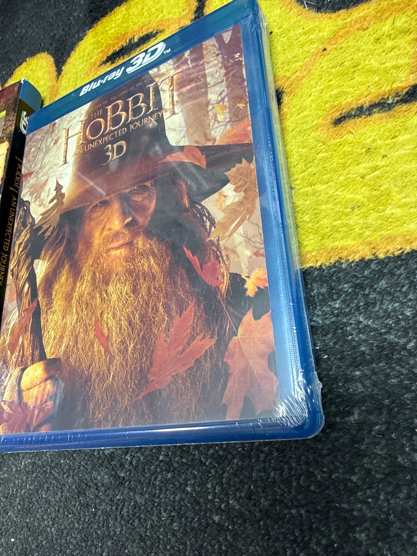 The Hobbit An Unexpected Journey with Lenticular Slip 3D Blu Ray + Blu Ray + DVD + Digital (New)