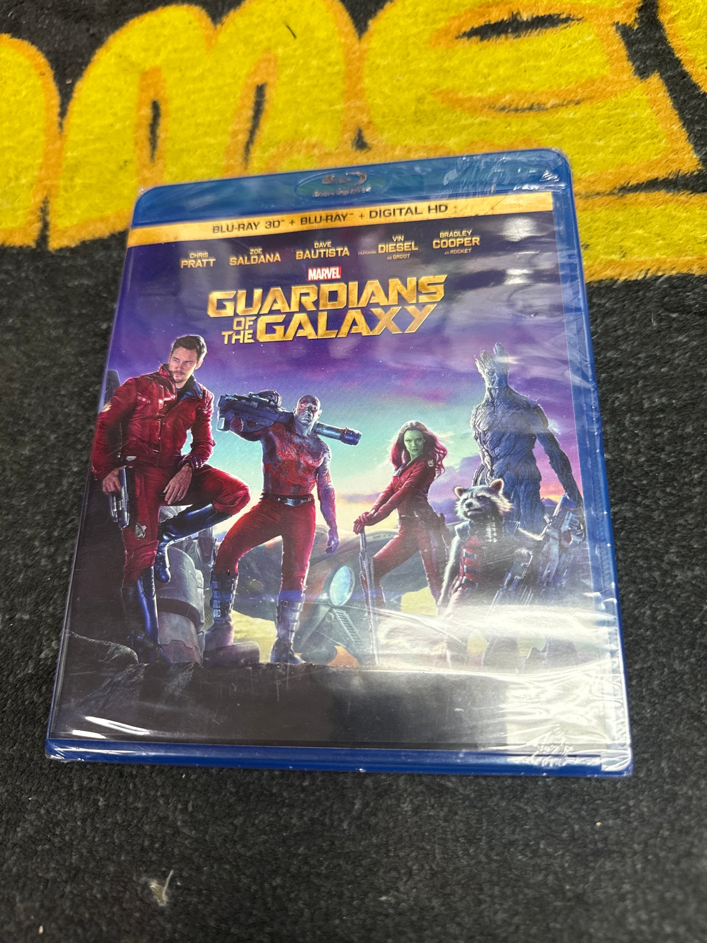 Guardians of the Galaxy 3D Blu Ray + Blu Ray + Digital (New)