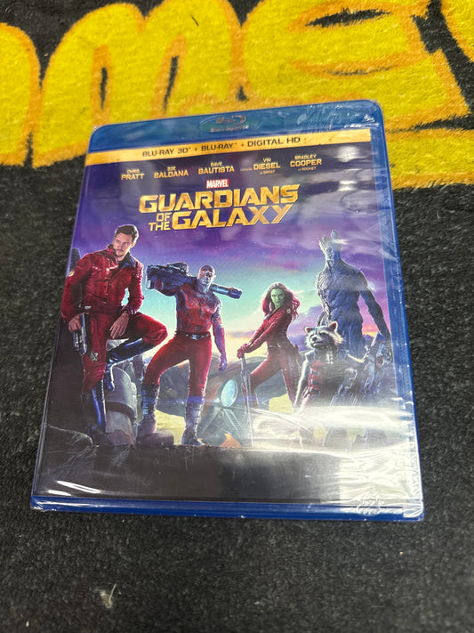 Guardians of the Galaxy 3D Blu Ray + Blu Ray + Digital (New)