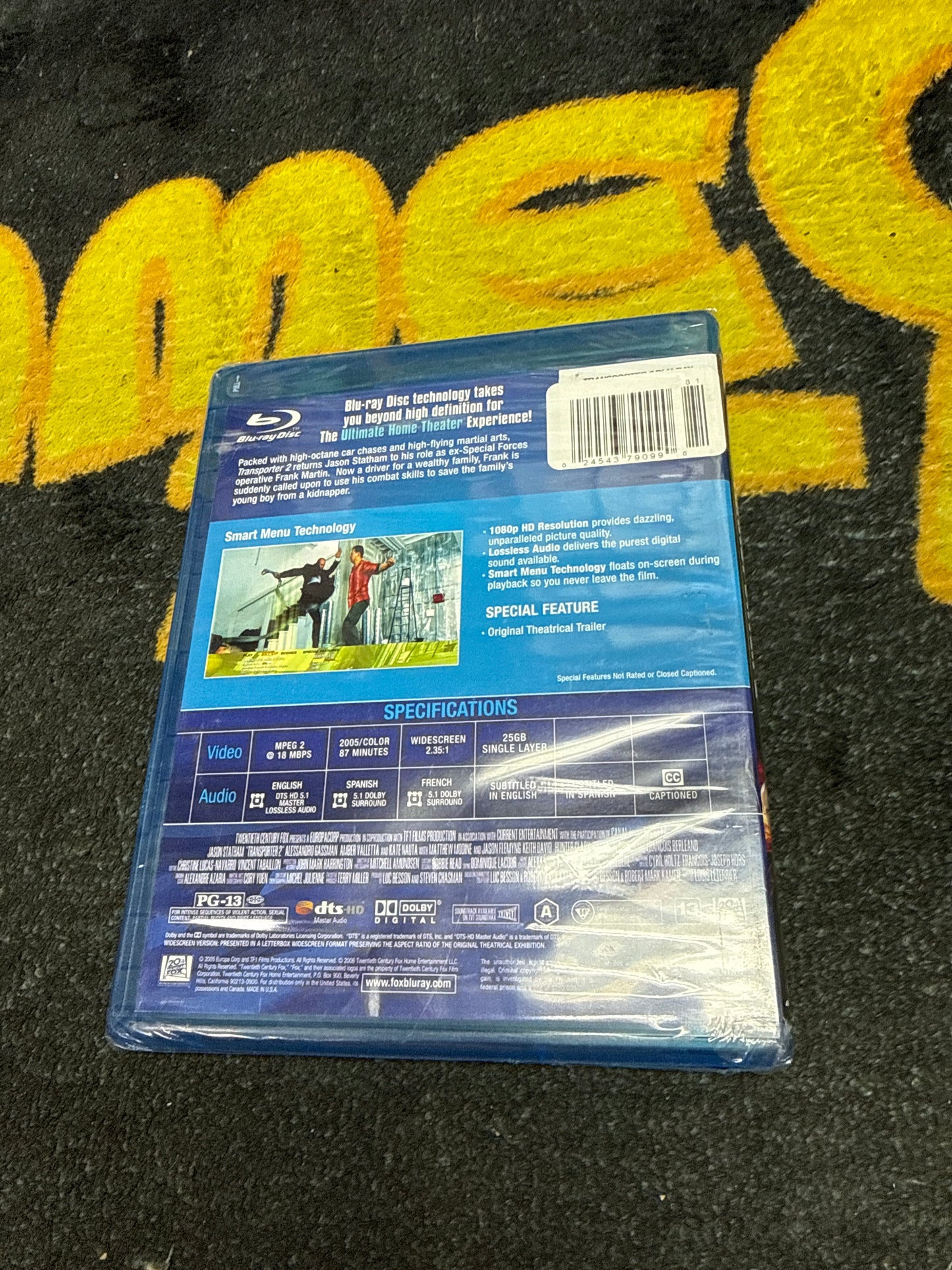Transporter 2 Blu Ray (New)