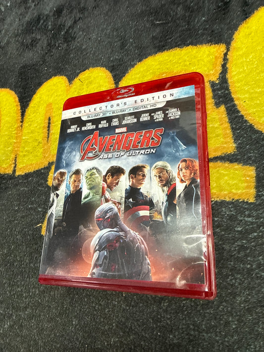 Avengers Age of Ultron Collectors Edition 3D Blu Ray + Blu Ray (Used)