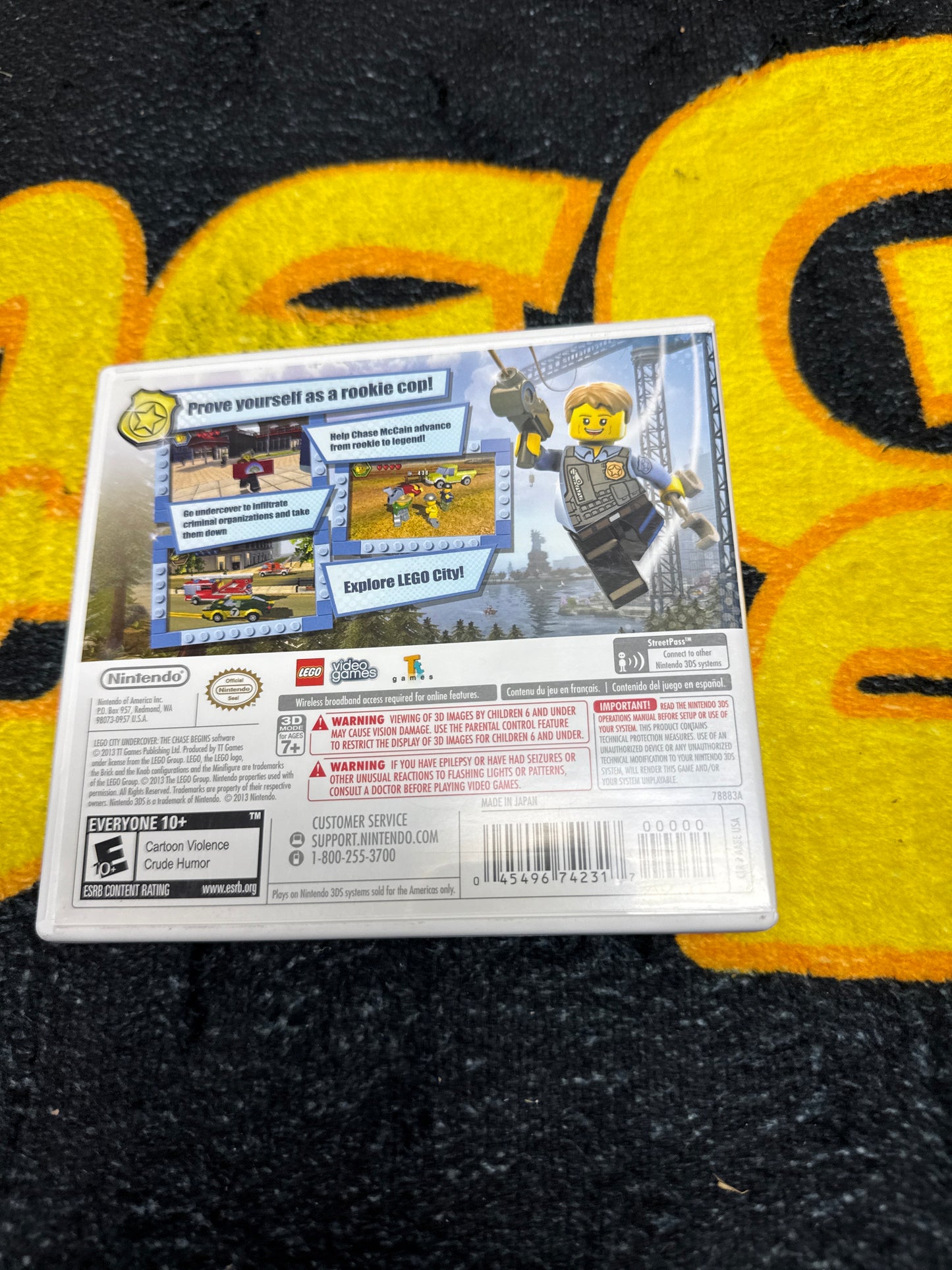 Lego City Undercover The Chase Begins for Nintendo 3DS (Used)