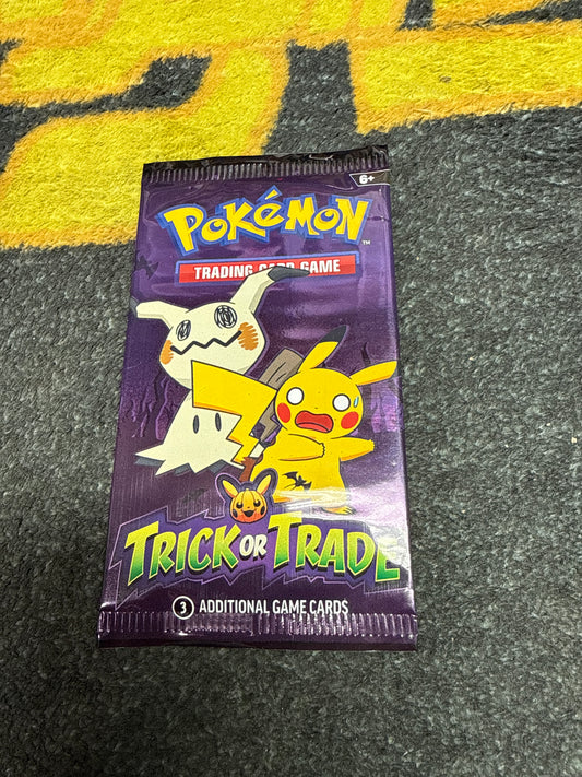 Pokemon Trading Cards Trick or Trade 2023 Pack of 3 (New)