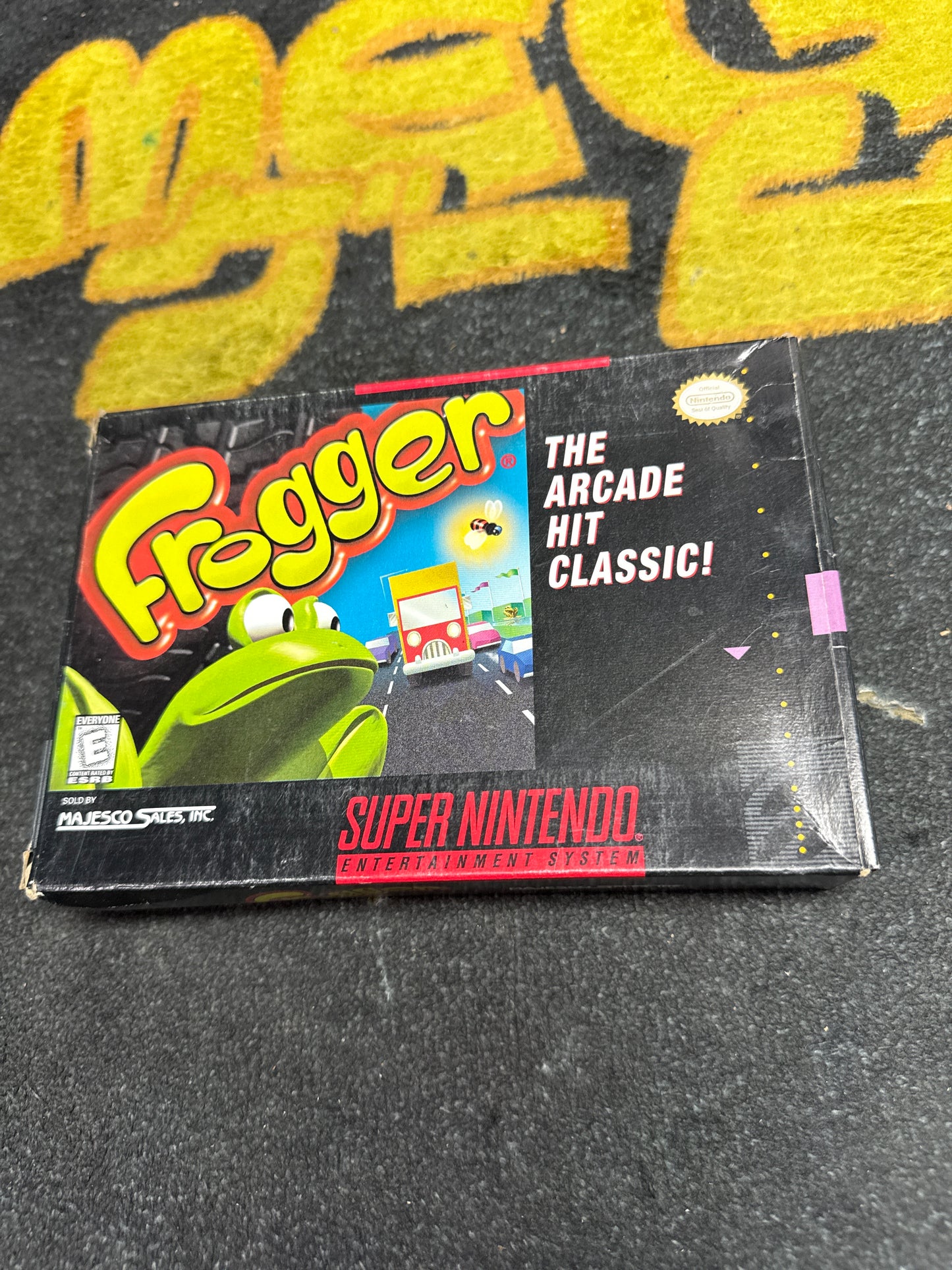 Frogger for Super Nintendo SNES (Used)