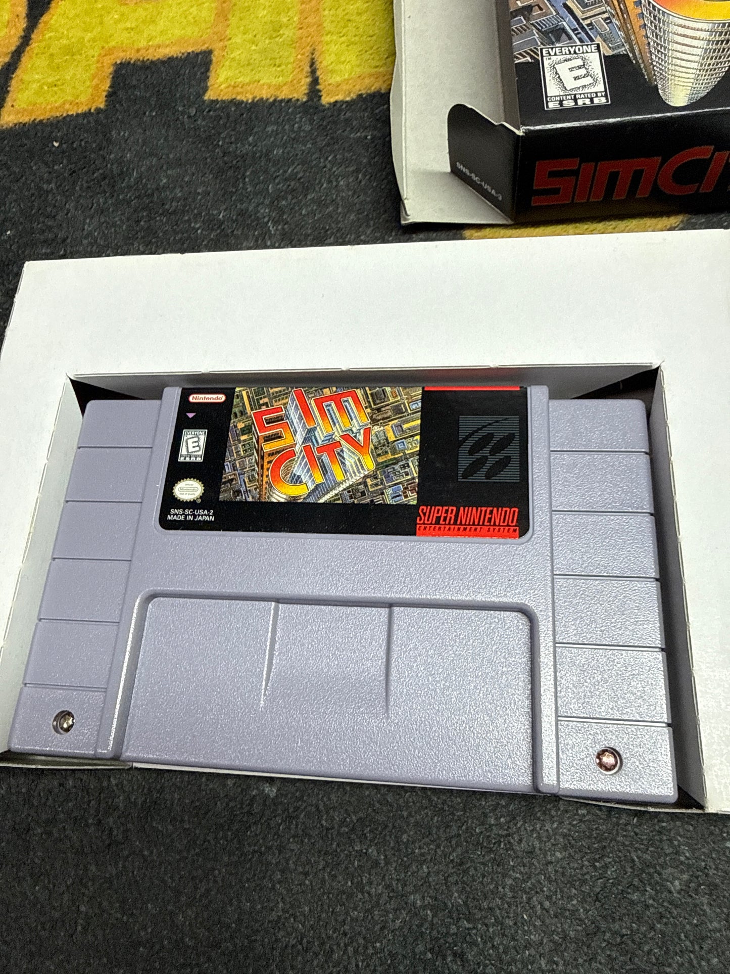 Sim City for Super Nintendo SNES (Used)
