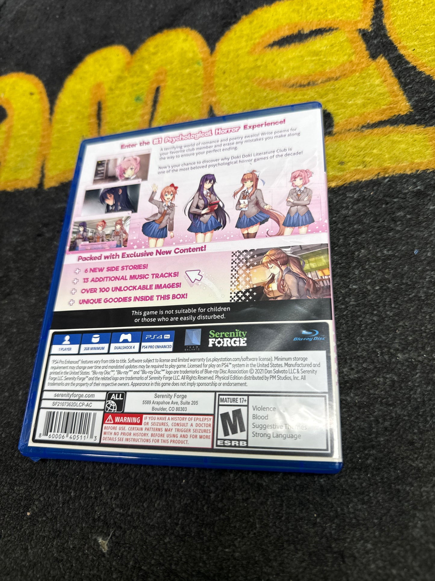 Doki Doki Lierature Club Plus! for Sony PlayStation 4 (Like New)