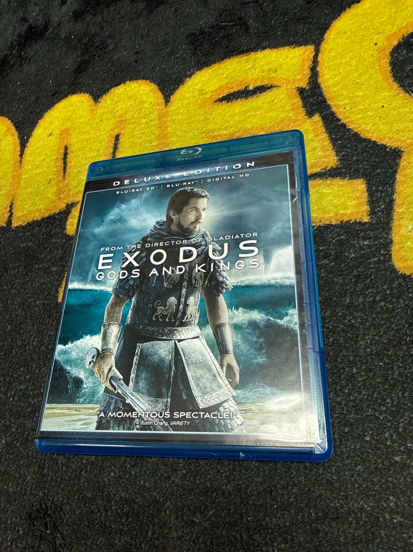 Exodus Gods and Kings Deluxe Edition 3D Blu Ray + Blu Ray (Used)