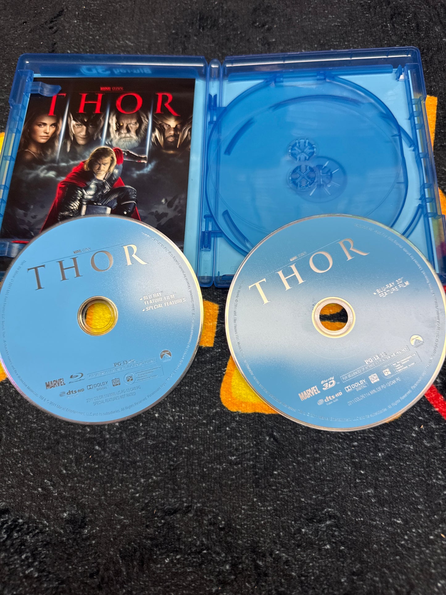 Thor Limited Edition 3D Blu Ray + Blu Ray with Slip Cover (Used)