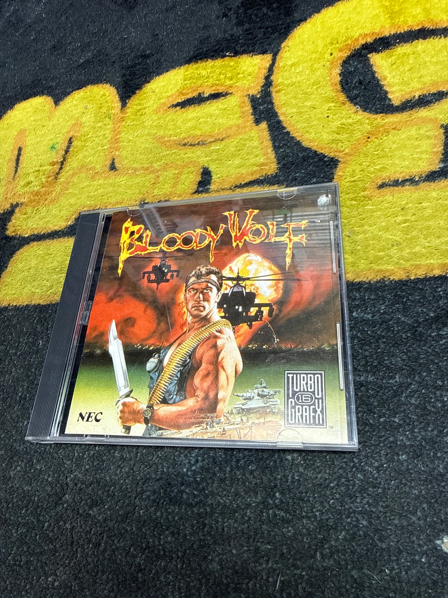 Bloody Wolf for Turbografx 16 (Used)