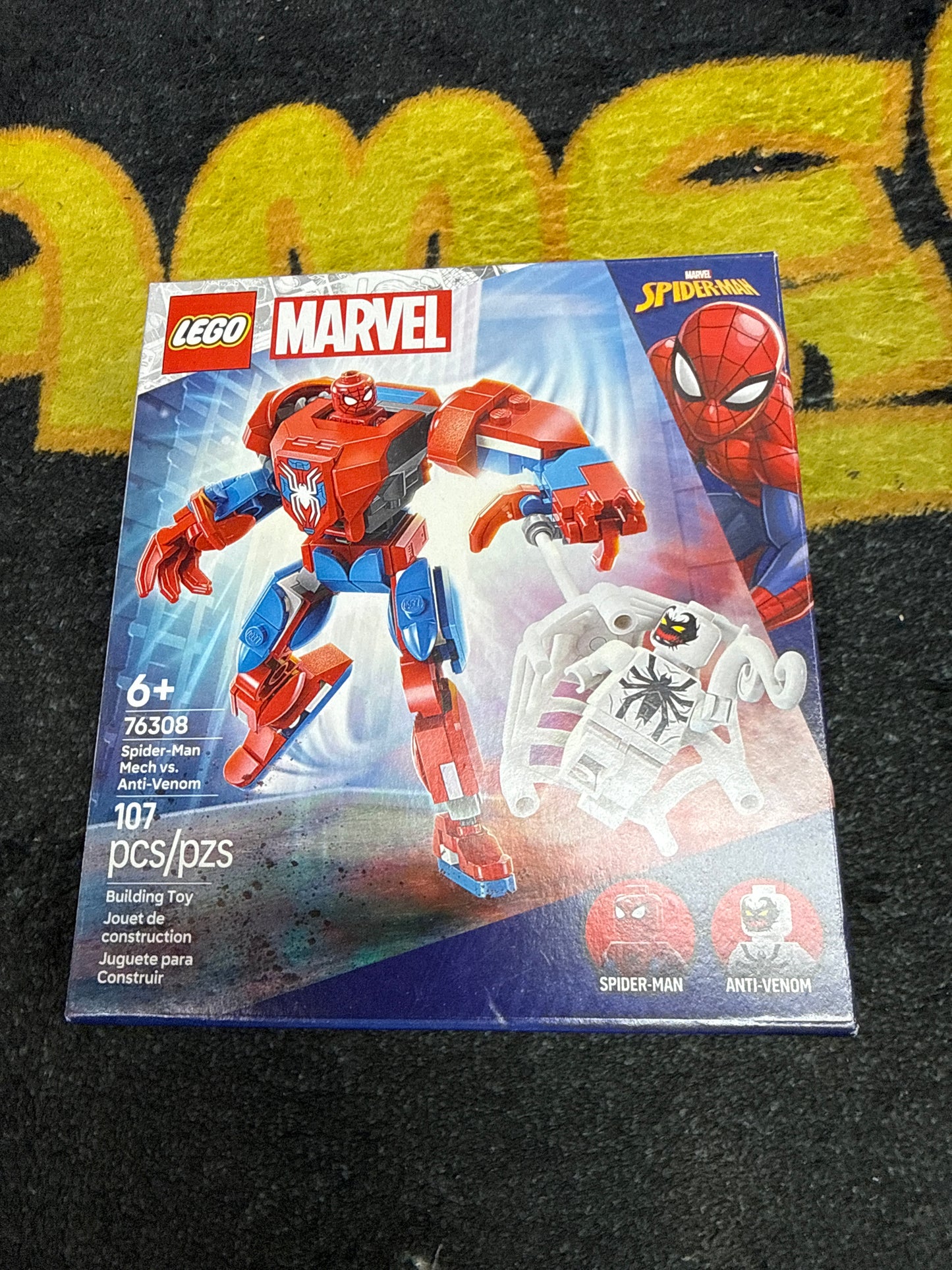 Spider-Man Mech vs. Anti-Venom Lego 76308 (New)