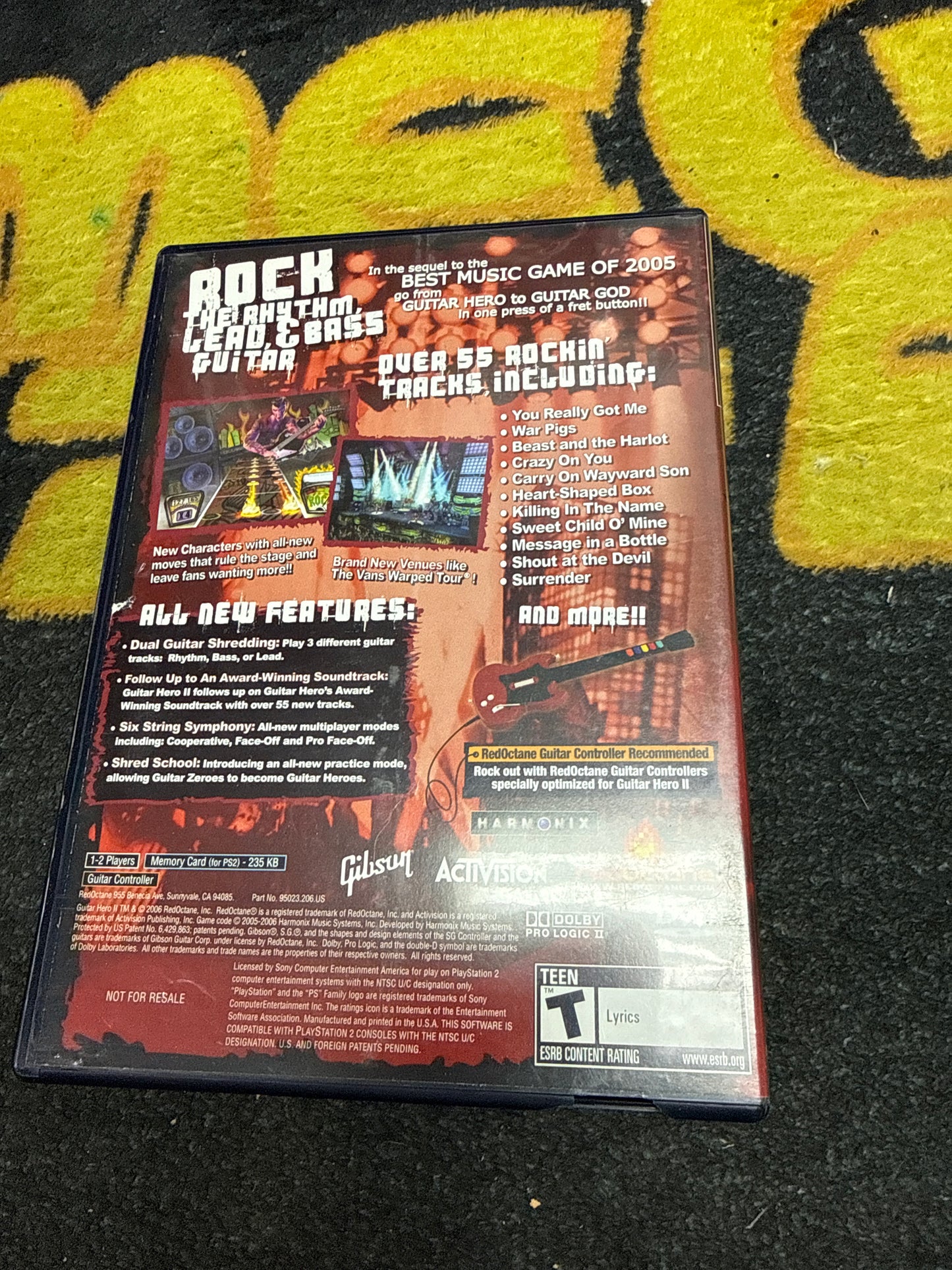 Guitar Hero II for Sony PlayStation 2 (Used)