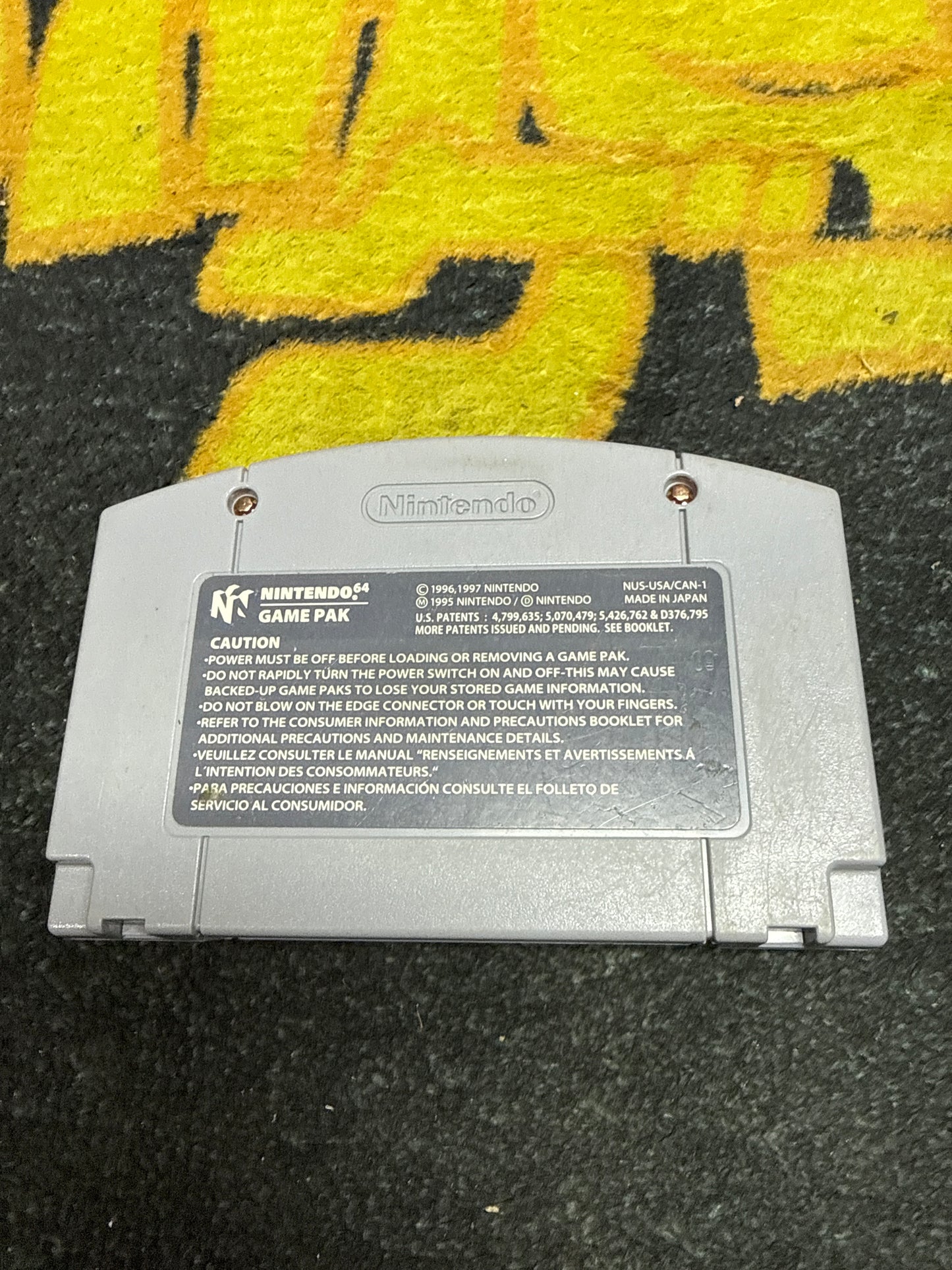 F-1 F1 World Grand Prix for Nintendo 64 (Used)