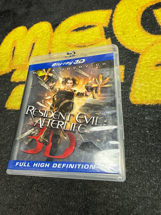 Resident Evil Afterlife 3D Blu Ray (Used)