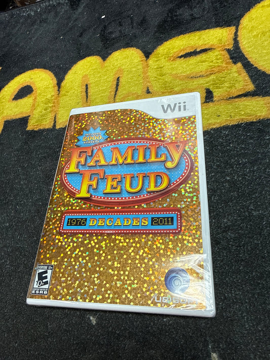 Family Fued Decades for Nintendo Wii (New)