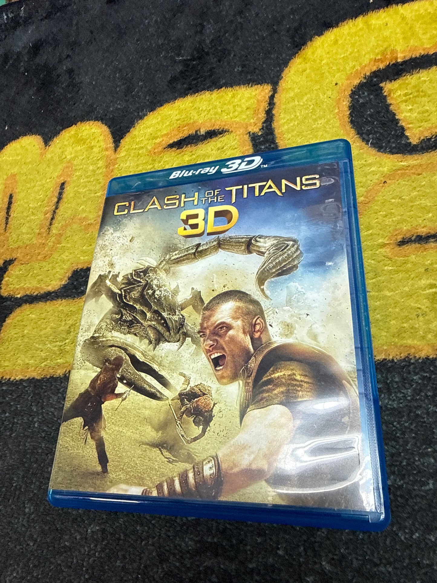 Clash of the Titans 3D Blu Ray + Blu Ray (Used)