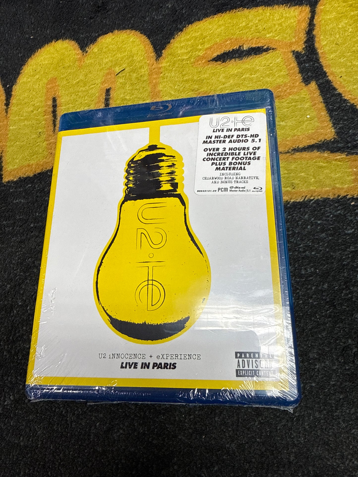 U2 Innocence + Experience Live in Paris Blu Ray (New)